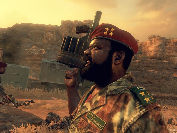 Savimbi  во играта „Call of Duty: ‘Black Ops II“