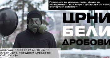 Проекција на документарецот „Црни бели дробови“ и дискусија за загадувањето