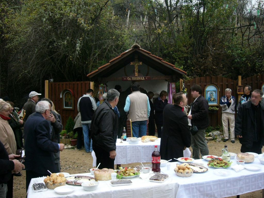 Собир кај црквичката Св. Никола