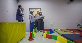 Отворен реновираниот Дневен центар за деца со аутизам во Топанско Поле