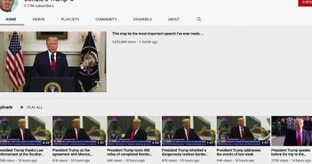 Јутјуб привремено го блокираше каналот на Трамп