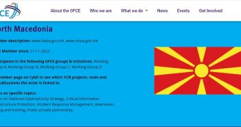 С. Македонија стана 103-та членка на GFCE, светска мрежа за градење на капацитети за сајбер безбедност