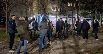 Активисти и жители на Аеродром со протест побараа „Васко Карангелески“ да не стане смртоносен булевар