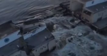 Над 40.000 луѓе во ризик од поплави по уништувањето на браната Каковка во Украина