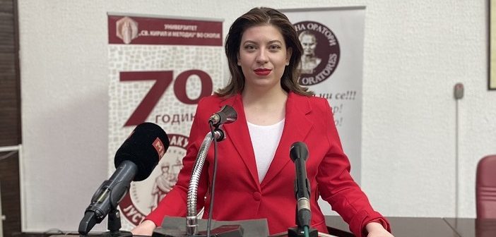 Савче Ѓошева, новата студентска правобранителка на УКИМ: Сѐ уште сакам да верувам дека студентите се критичка маса