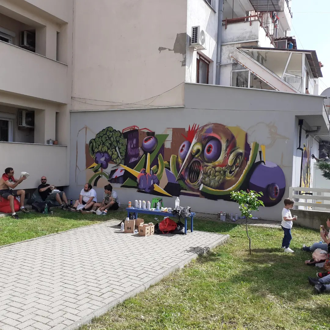 [Фото] Се одржа шестиот „Графити фест“ во Куманово   