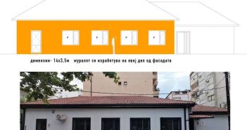 Конкурс за изработка на мурал на фасадата на КСП Центар – Јадро