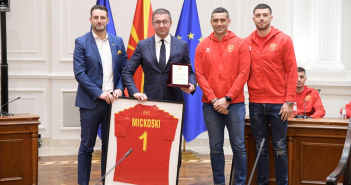 Владата им додели премија од 3 милиони денари на ракометните репрезентативци