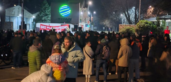 Граѓанска блокада пред „Титан Усје“: Чист воздух наместо тешка индустрија