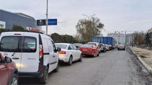 Гужви сообраќај Скопје 10