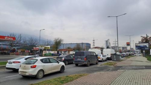 Гужви сообраќај Скопје 16