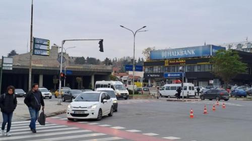 Гужви сообраќај Скопје 3