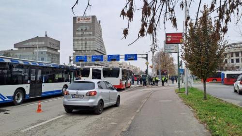 Гужви сообраќај Скопје 5