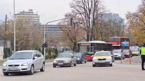 Гужви сообраќај Скопје 8