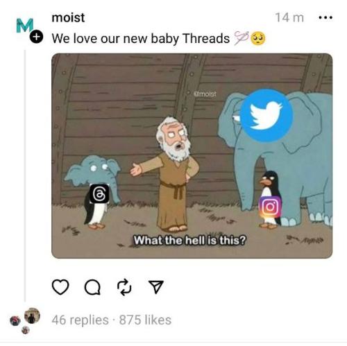 Тредс-мемиња